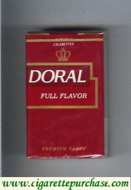 Doral Premium Taste Full Flavor cigarettes soft box